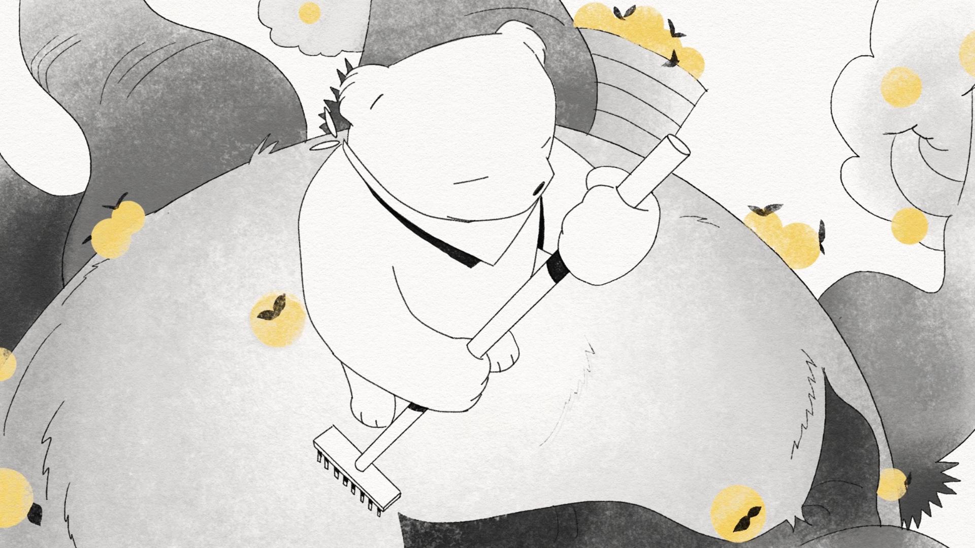 Kiki and Bouba: A Peachy Story By Studio Mufka