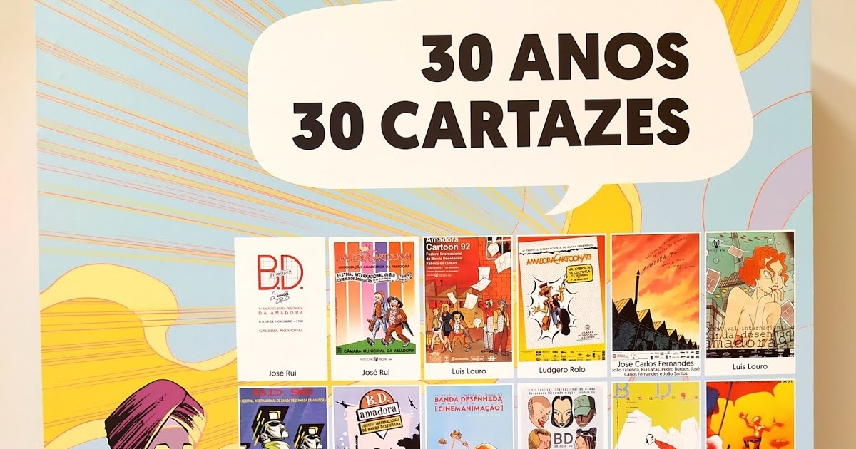 Amadora BD – 30 Years, 30 Posters (Augmented Reality)